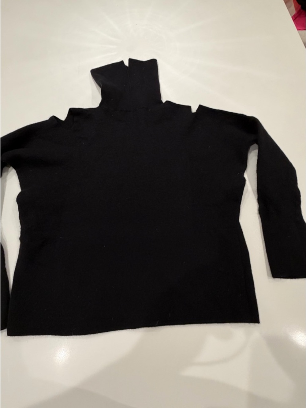 Vince Black Turtleneck Sweater